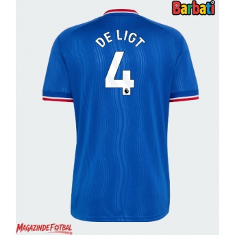 Manchester United Matthijs de Ligt #4 Tricou Fotbal Replică 2026-27 Barbati Deplasare
